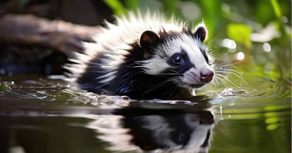 Skunks In The Water for fish