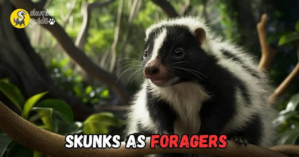 Skunks As Foragers