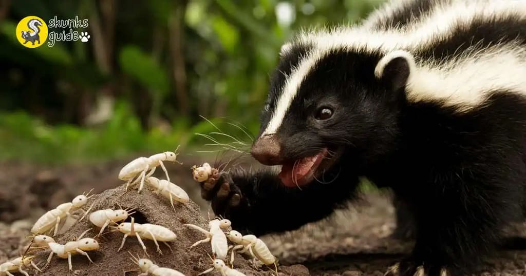 Benefits Of Skunks Eating Termites