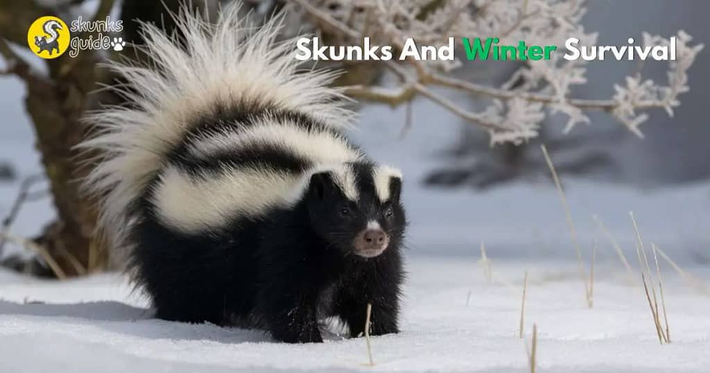 Skunks And Winter Survival