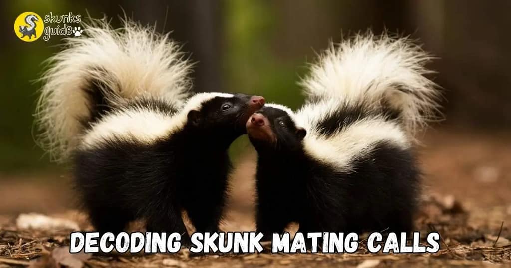 Decoding Skunk Mating Calls