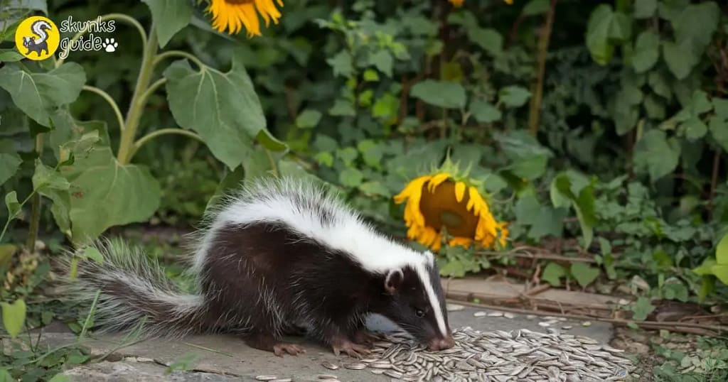 Protecting Sunflower Seeds frpm Skunks