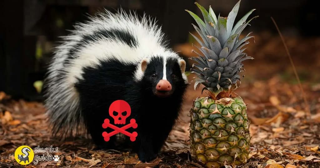 Risks Of Feeding Pineapple To Skunk