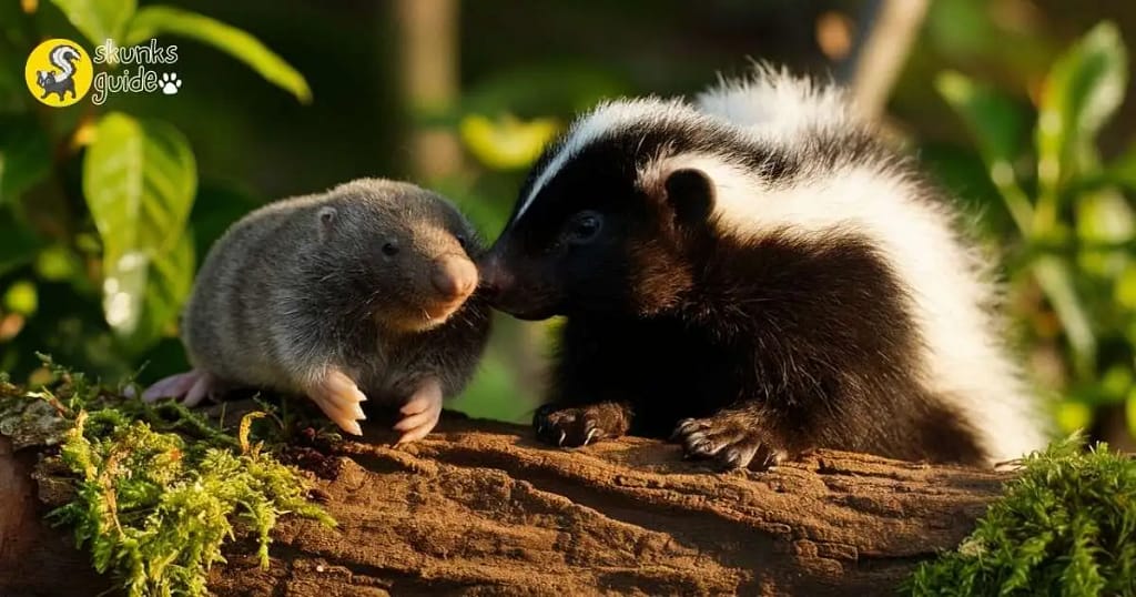 Hunting Skills Of Skunks IN Summer