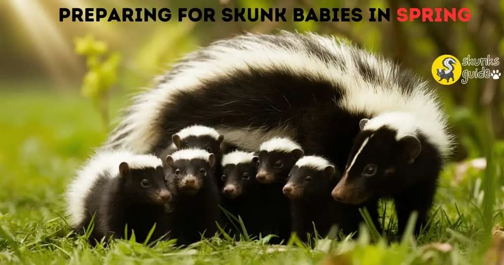 Preparing for Skunk Babies in Spring