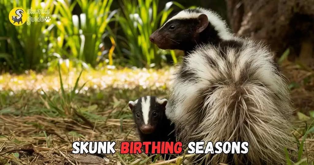 Skunk Birthing Seasons