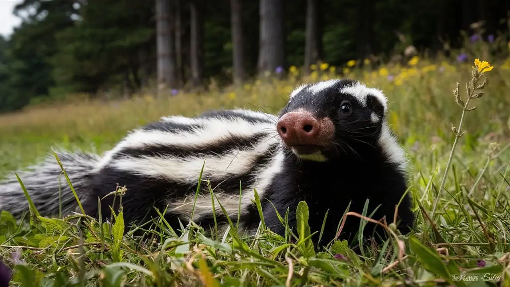 Striped Hog-Nosed Skunk Social Behaviors