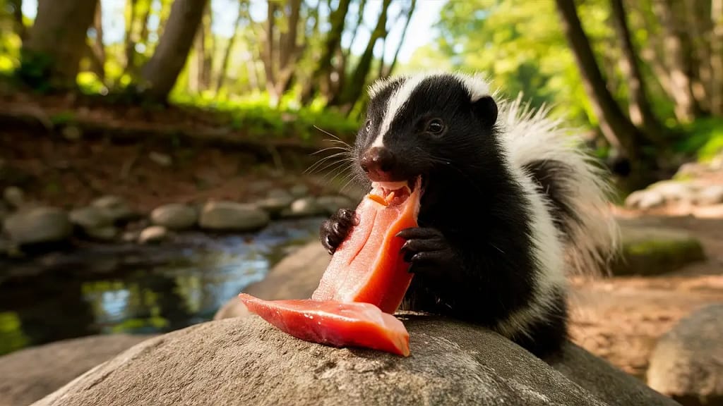 Potential Risks Of Skunks Eating Tuna