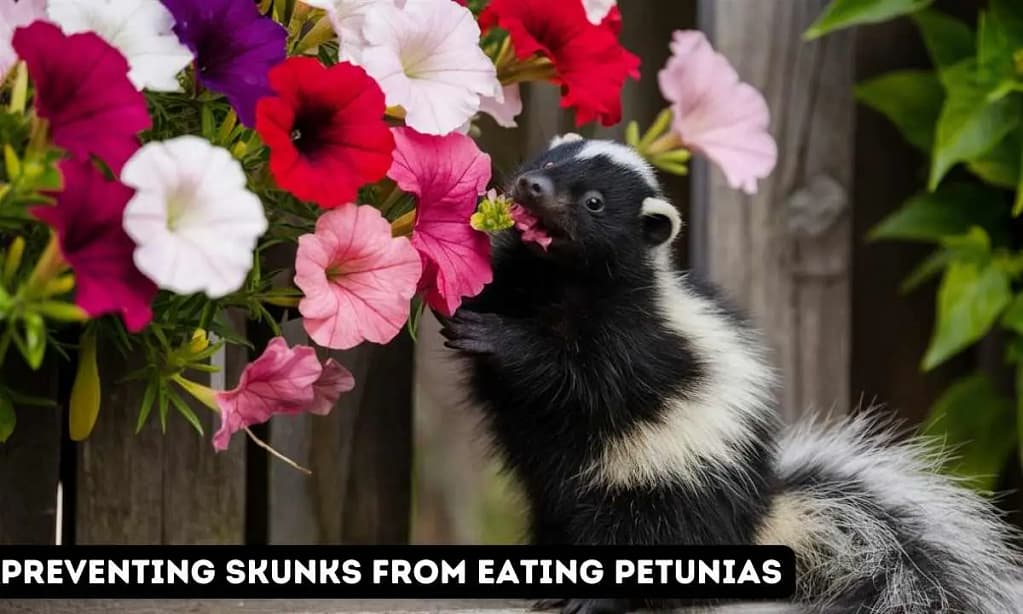 Preventing Skunks From Eating Petunias