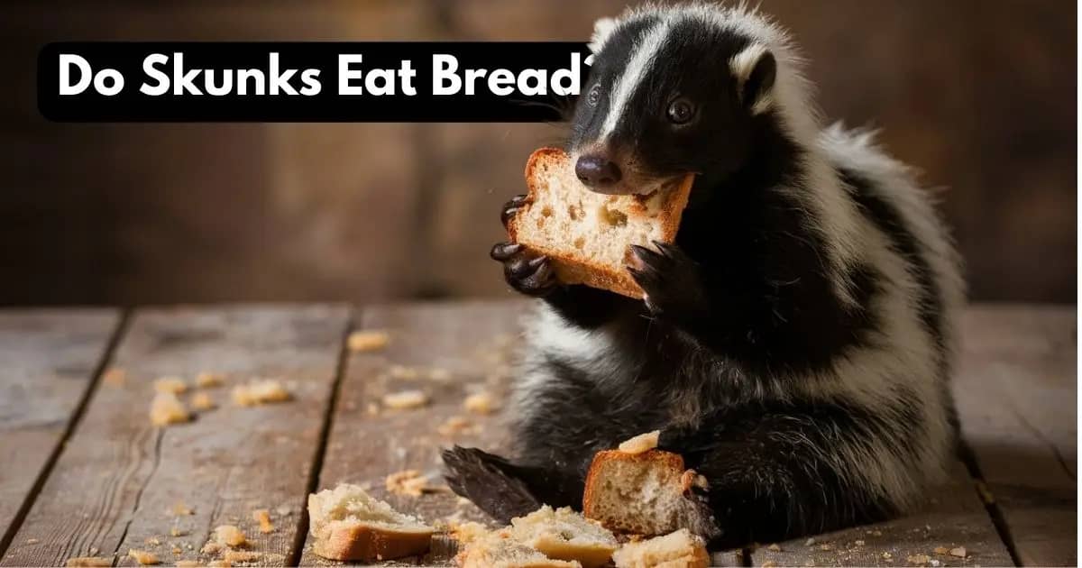 Do Skunks Eat Bread