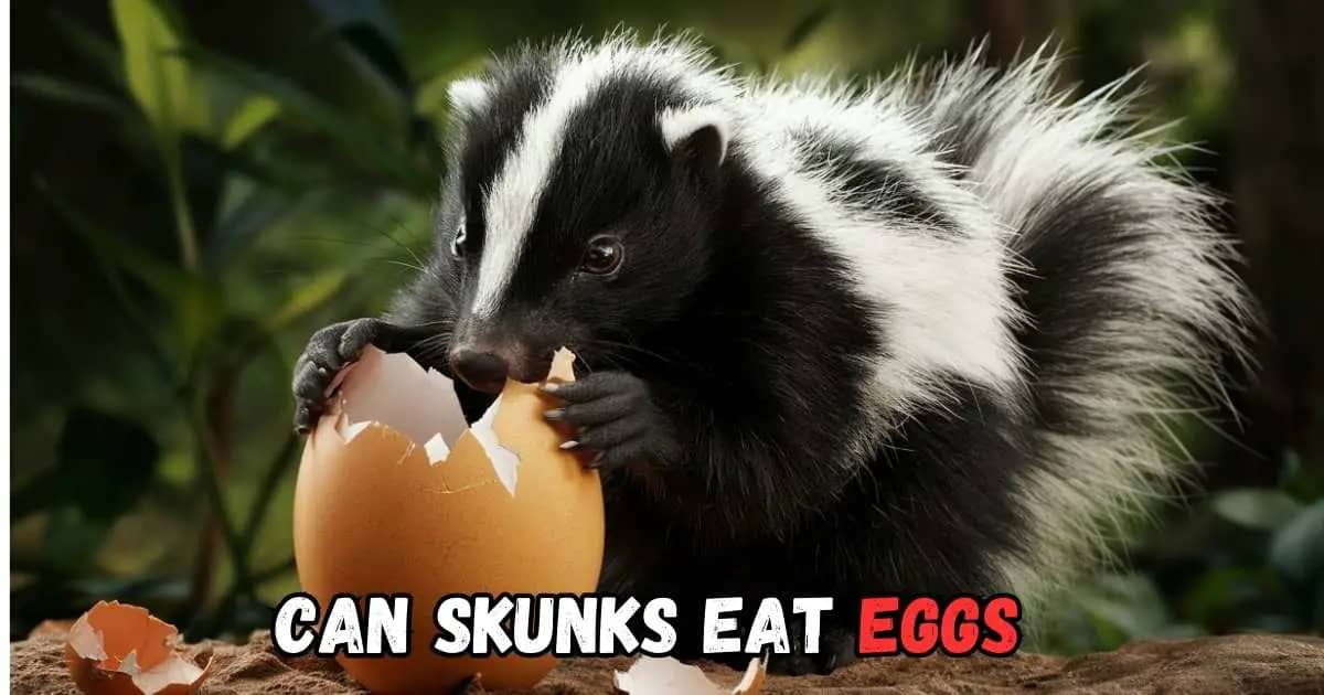 Can Skunks Eat Eggs