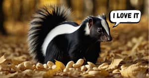 Do Skunks Eat Peanuts