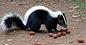 Do Skunks Eat Pecans