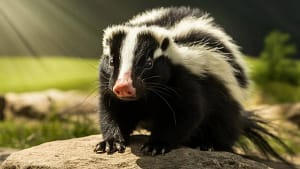 Molina's Hog-Nosed Skunk