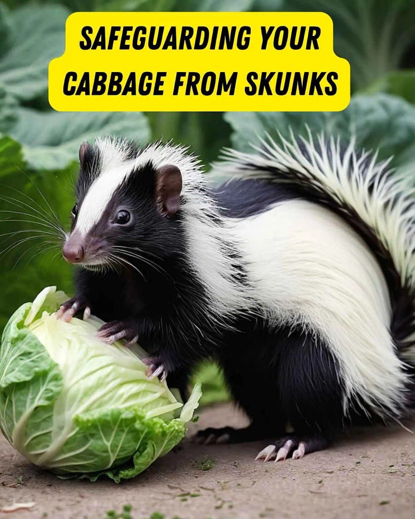 Protecting Your Cabbage Patch from skunk